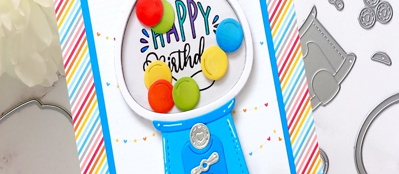 Build-A-Gumball Machine Shaker card