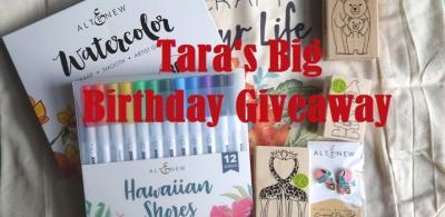 Tara's BiG birthday giveaway and store wide sale