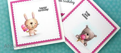 Set of Birthday Cards